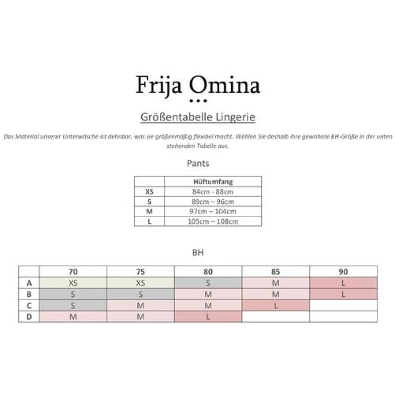 Frija Omina Set: Bio BH + Hipster dunkel