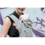Girasol GbR MySol Babytrage unifarben mit Bindehüftgurt (Mei Tai) Babycarrier