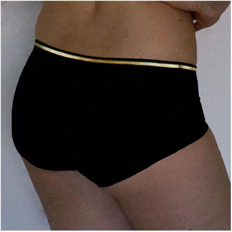 Golden Circle Clothing Bikini-Panty aus recyceltem Polyamid