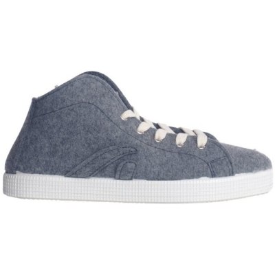 Grand Step Shoes Steve High Top Sneaker Wool