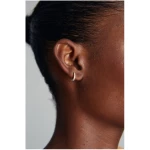 Jutelaune Zirconia Hoopie Earrings