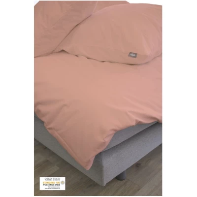 Kadolis Bettbezug + 2 schlichte Kissenbezüge aus Bio-Baumwolle 240 x 260 cm