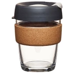 KeepCup Coffee to go Becher aus Glas mit Grifffläche aus Kork - Limited Edition - Medium 340ml