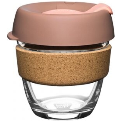 KeepCup Coffee to go Becher aus Glas mit Grifffläche aus Kork - Limited Edition - Small 227ml