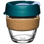 KeepCup Coffee to go Becher aus Glas mit Grifffläche aus Kork - Limited Edition - Small 227ml
