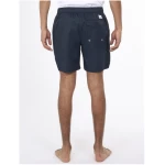 KnowledgeCotton Apparel Badehose - Swim shorts with elastic waist and Knowledge print