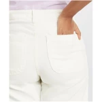 KnowledgeCotton Apparel Cropped Mom Jeans - CALLA - aus Biobaumwolle