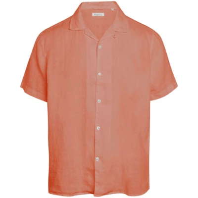 KnowledgeCotton Apparel Leinenhemd - LARCH LS strutured linen shirt