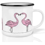 LIGARTI Keramiktasse - Flamingoparade