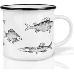 LIGARTI Keramiktasse - Süßwasserfische