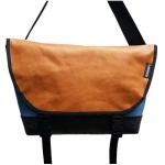 Leonca Messenger Bag aus Turnmatte & Lederboden oder Lederdeckel