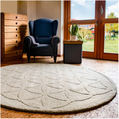Living Design Teppich Blume des Lebens