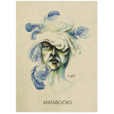 Matabooks Postkarte Graspapier - "Blended"