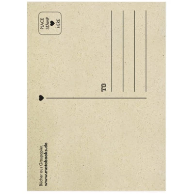 Matabooks Postkarte Graspapier - "Eingeklemmt"