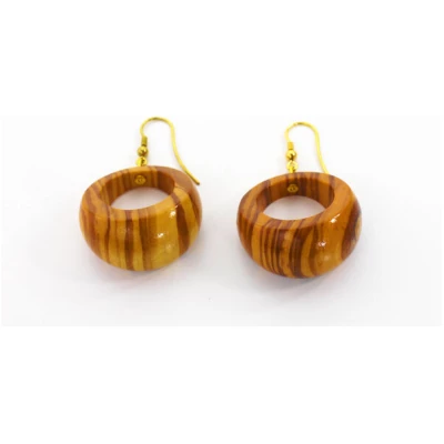 Mitienda Shop Ohrringe aus Holz | Ohrschmuck breit