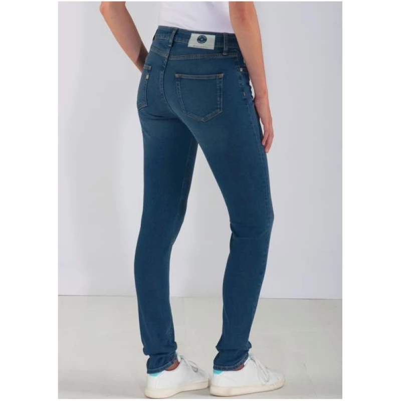 Mud Jeans Jeans Skinny Fit - Hazen - Pure Blue