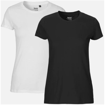 NEUTRAL® Doppelpack Damen Bio T-Shirt - Bio Baumwolle