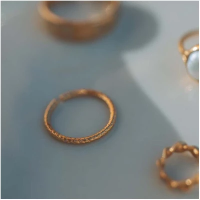 Nella & Sina Minimalistischer Ring PABLO