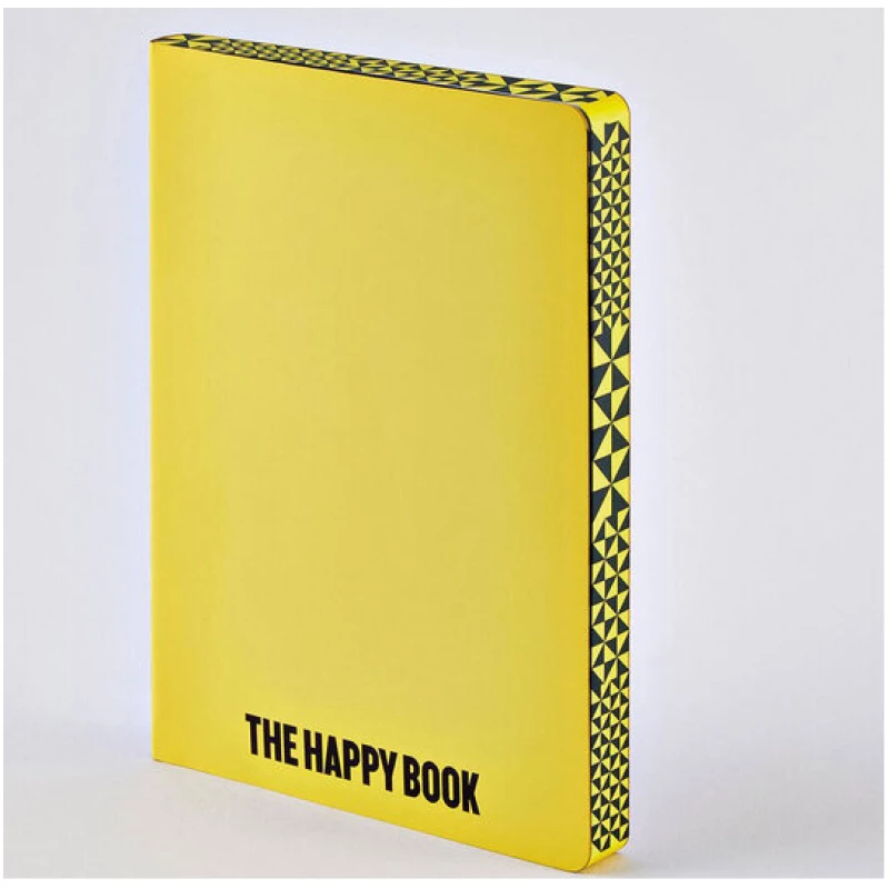 Nuuna The happy book - Premium Notizbuch mit Ledereinband
