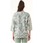 ORGANICATION Sweatshirt aus Bio-Baumwolle mit Camouflage-Muster