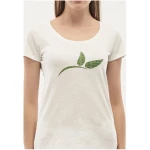 ORGANICATION T-Shirt aus Bio-Baumwolle mit Logo-Print
