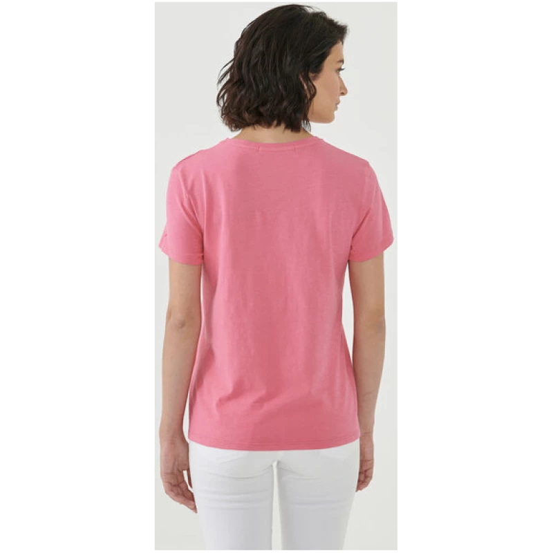 ORGANICATION T-Shirt aus Bio-Baumwolle mit Schildkröten-Print