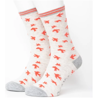 Opi & Max Sparrow Pattern Socks