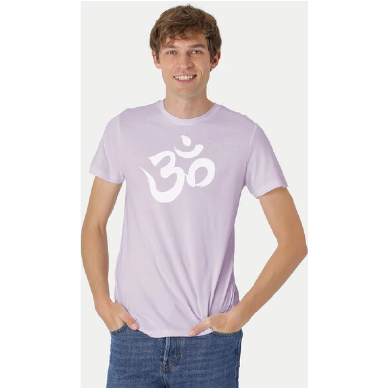 Peaces.bio - handbedruckte Biomode Fit T-Shirt "Om" Herren