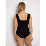 RENDL Swimsuit No.6 - minimalistischer Badeanzug mit breiten Trägern für alle Größen