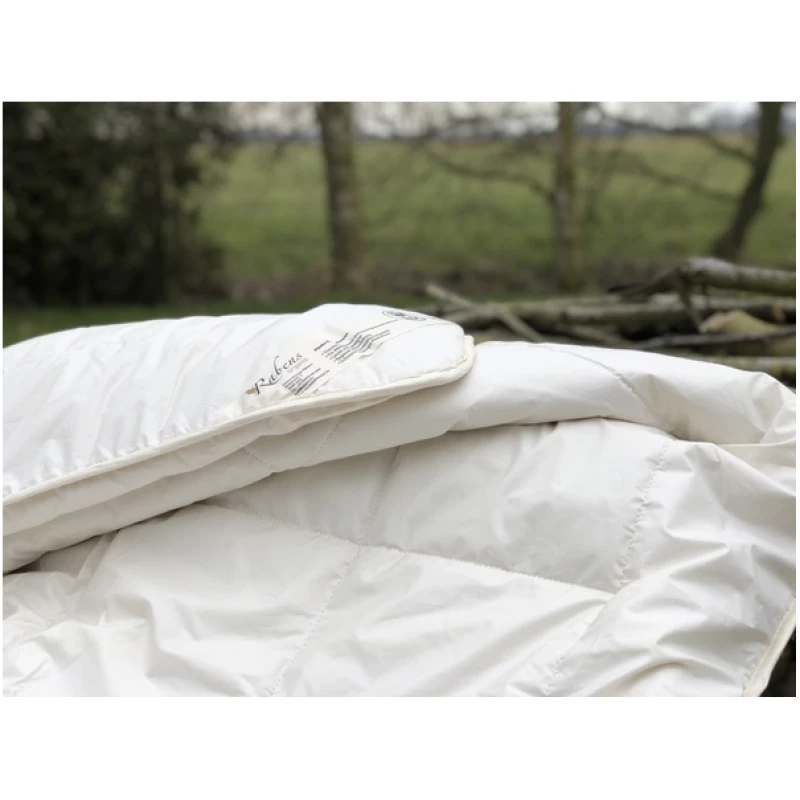 Rabens' organic Ganzjahres Alpaka Bio Bettdecke, nachhaltig hergestellt in Deutschland