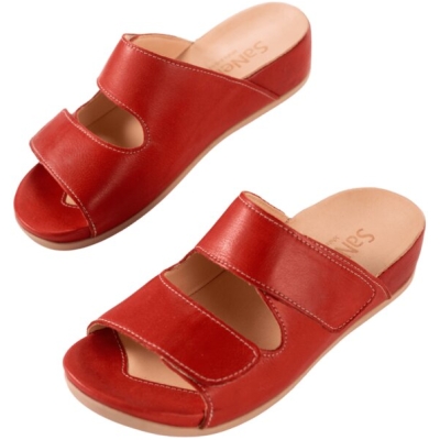 SaNeba Pantolette Damen | Open Spirit Velcro
