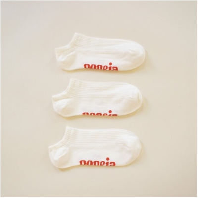 Sneakersocken 3er-Set "popeia" aus Bio-Baumwolle