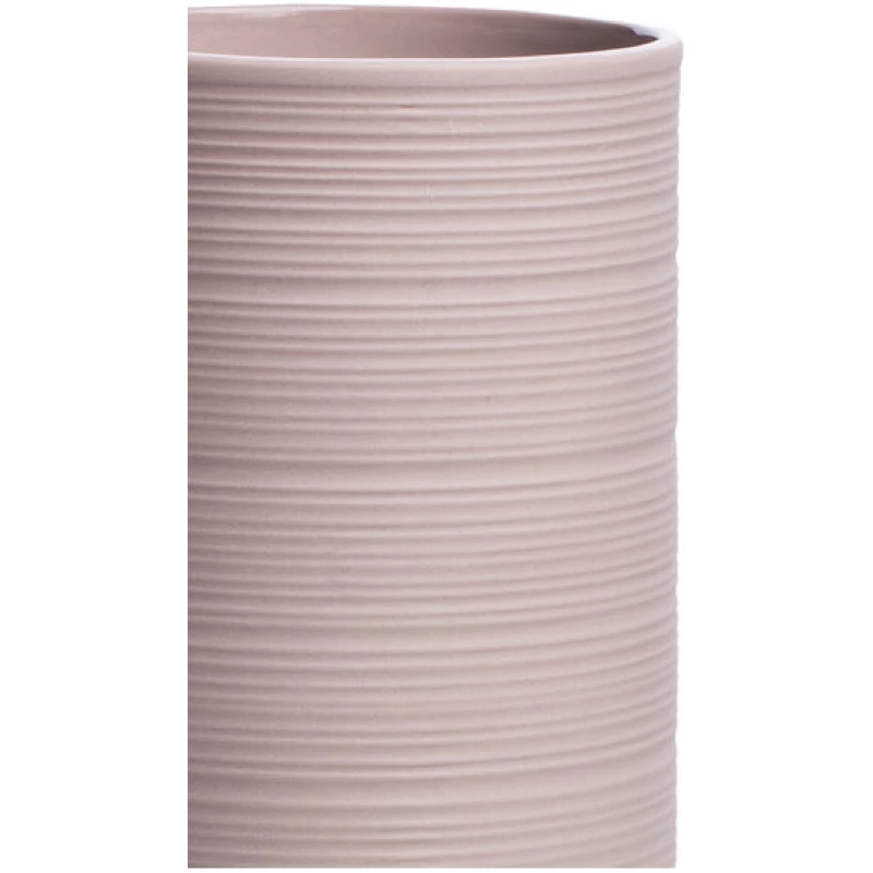 TRANQUILLO Vase Vintage aus mattem Steinzeug, Ø 9,8 × 21 cm (POR452, POR453)