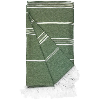 The One Towelling® Hamamtuch Strandtuch Saunatuch 100 x 180 cm Recycled Hamam Towel