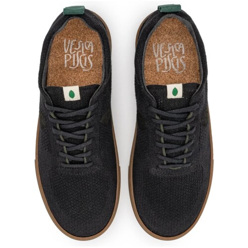 Vesica Piscis Footwear Vesica Piscis Vegan sneaker black DAV004
