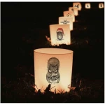 Windlicht "Chipseichhörnchen" von LIGARTI | handbedrucktes Teelicht | Kerzenhalter | Kerzenglas