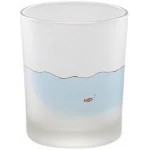 Windlicht "Der Rettungsschwimmer" von LIGARTI | handbedrucktes Teelicht | Kerzenhalter | Kerzenglas