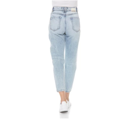 Wunderwerk Damen Jeans "Collien carrot cropped eco bleached"
