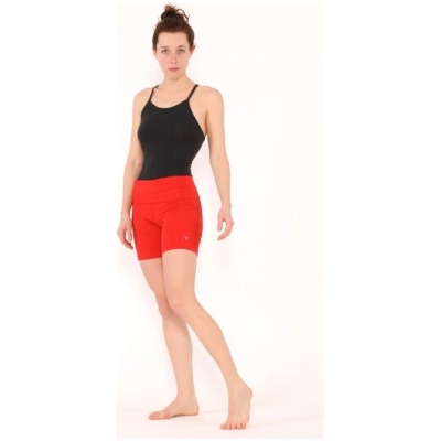 YOIQI Yoga Shorts high + tight aus Biobaumwolle