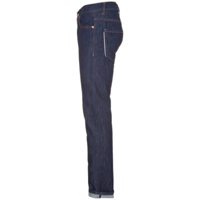 goodsociety Mens Slim Straight Jeans Raw One Wash