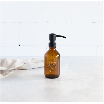 little bee fresh Seifenspender 250ml Braunglas
