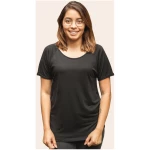 päfjes Basic - Fair gehandeltes Rolled Sleeve Frauen T-Shirt - Modal