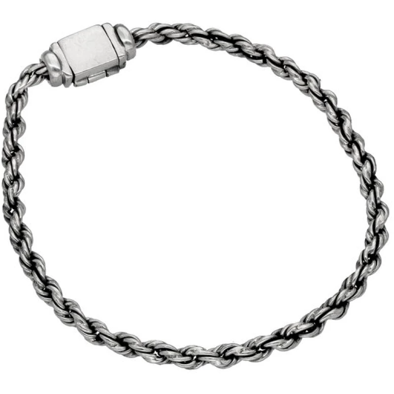 pakilia Silber Armband Seil Fair-Trade und handmade
