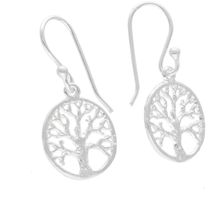 pakilia Silber Ohrringe Bäume Fair-Trade und handmade