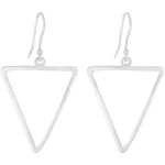 pakilia Silber Ohrringe Dreieck Fair-Trade und handmade