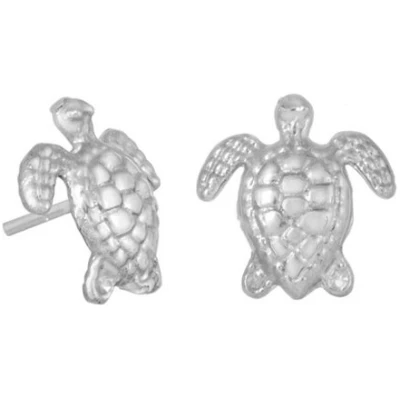 pakilia Silber Ohrringe Schildkröte Fair-Trade und handmade