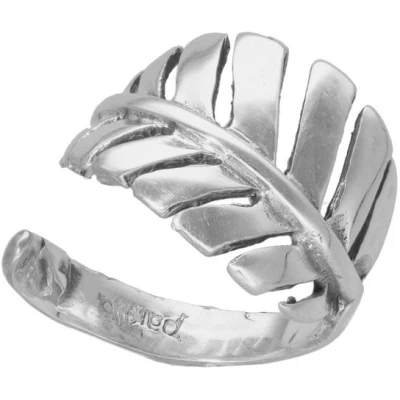 pakilia Silber Ring Farn Fair-Trade und handmade