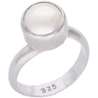 pakilia Silber Ring Filigrane Perlen Fair-Trade und handmade