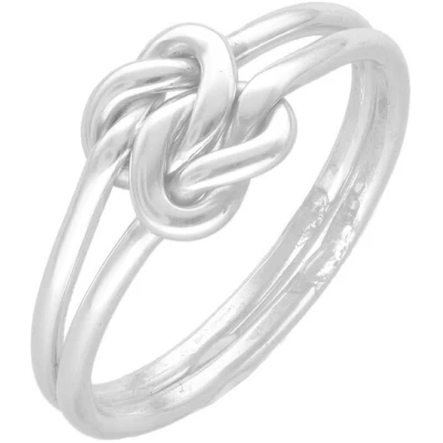 pakilia Silber Ring Knoten fein Fair-Trade und handmade
