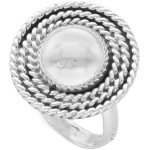 pakilia Silber Ring Kugel Fair-Trade und handmade